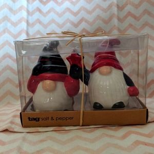 New - Patriotic Gnome Salt and Pepper Shakers